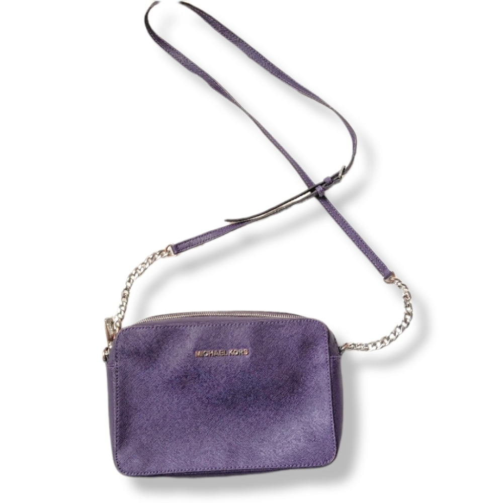 Michael Kors crossbody purple bag